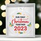 Acrylic Ornament-First Christmas