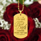 Father-Customized Engraved Dog Tag Necklace