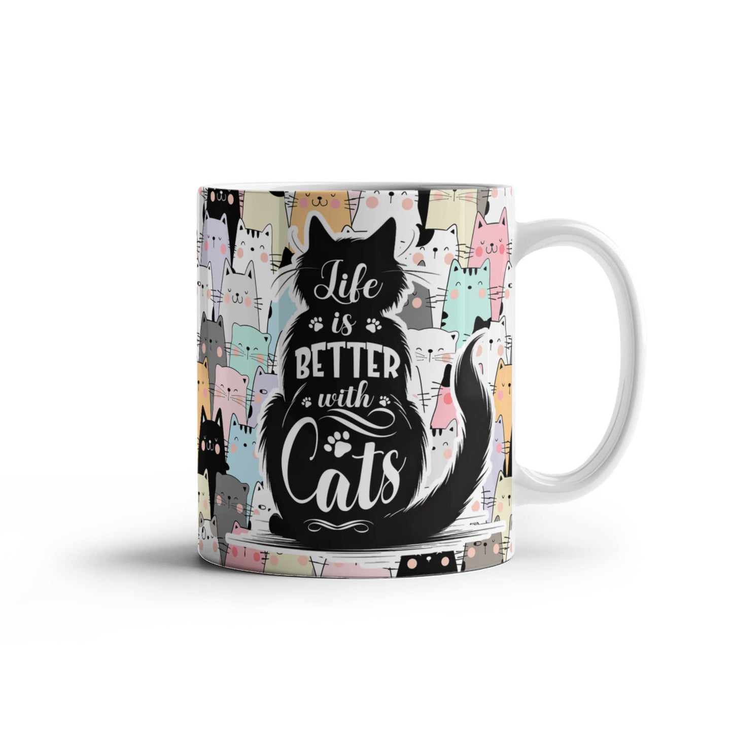 Ceramic Mug Cats