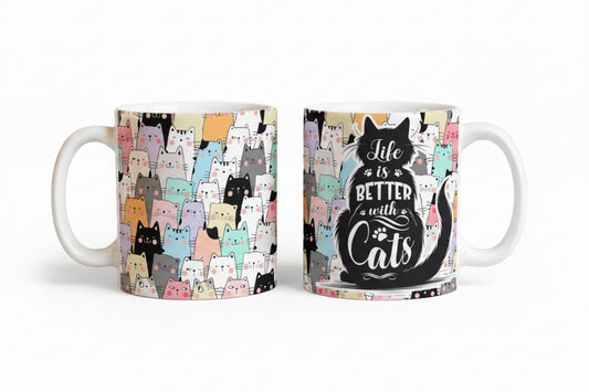 Ceramic Mug Cats
