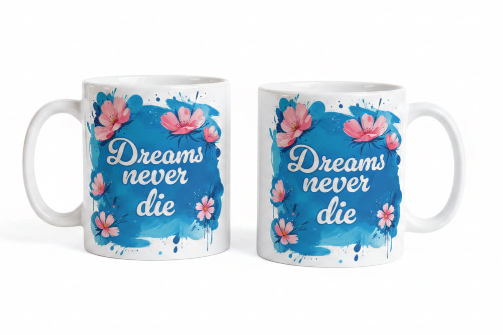 Ceramic Mug Flowers