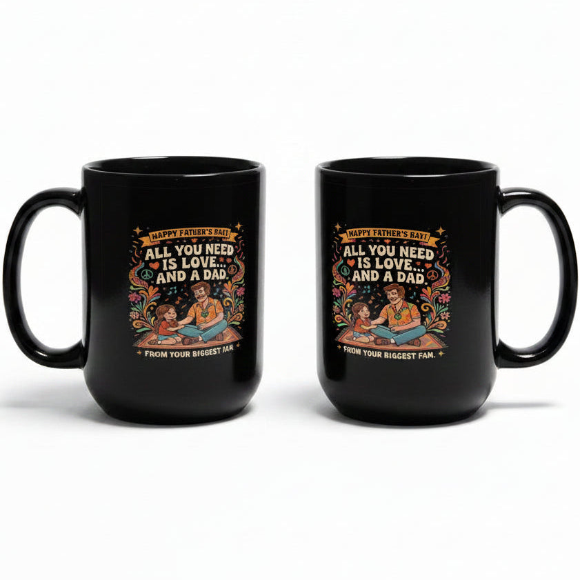 Happy Father's Day Mug 60's Vibe