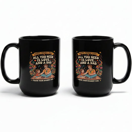 Happy Father's Day Mug 60's Vibe