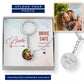 Babe-Customized Photo Keychain with Message Card