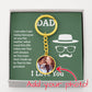 Father-Customized Photo Keychain with Message Card