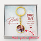 Babe-Customized Photo Keychain with Message Card