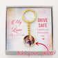 My Love-Customized Photo Keychain with Message Card