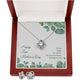 First time Mother-Love Knot Earrings & Necklace Set